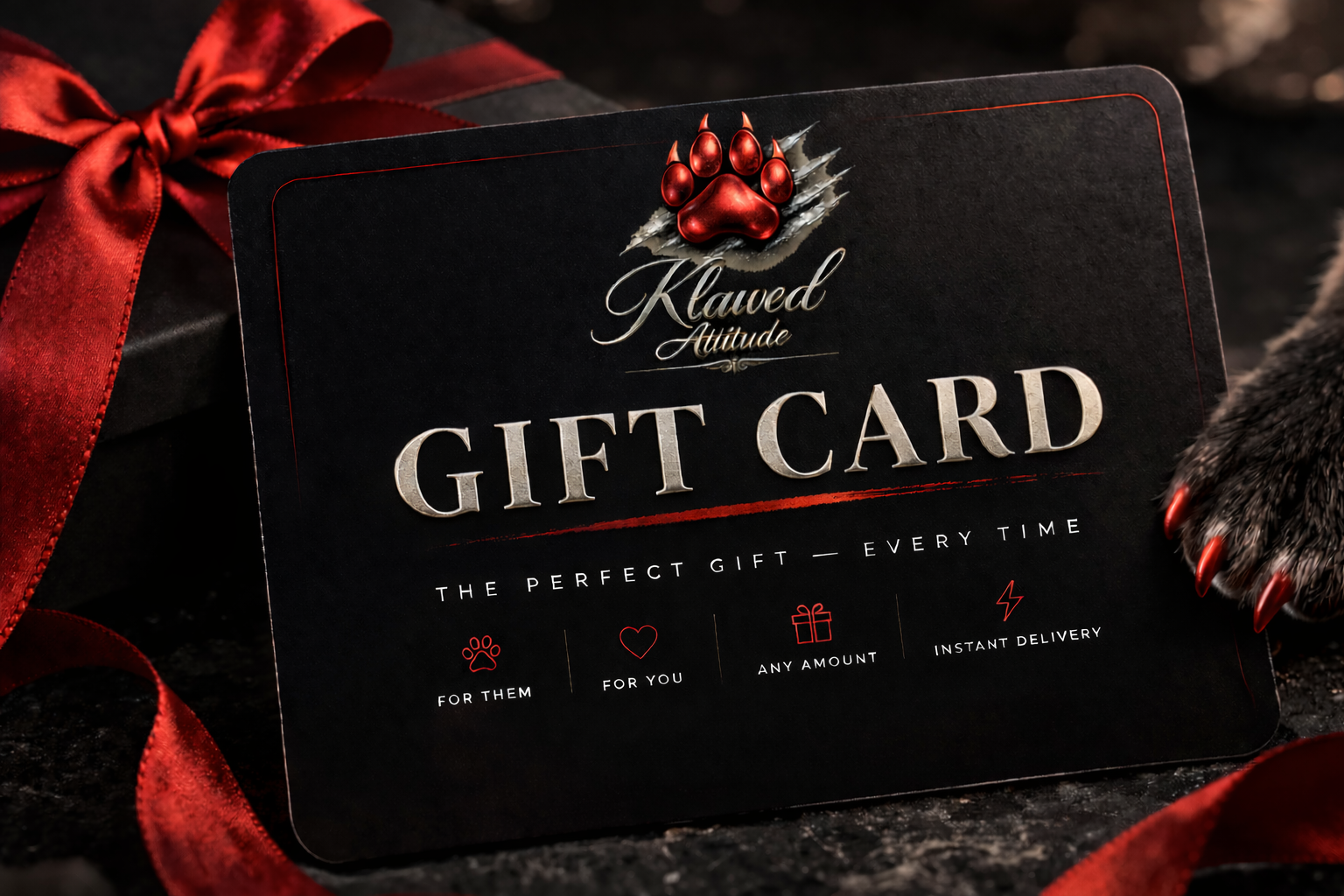 Klawed Attitude LLC eGift Cards