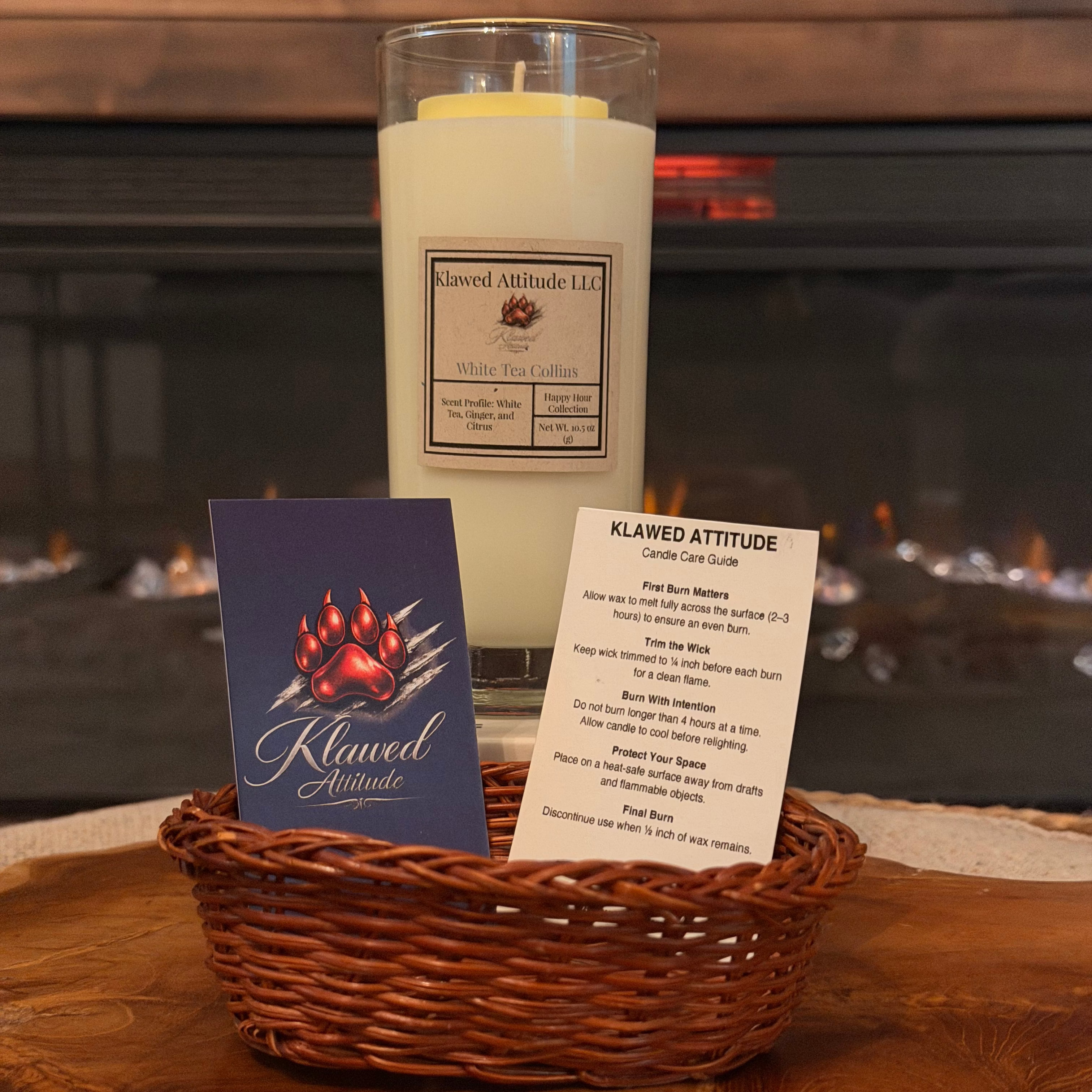 White Tea Collins Candle
