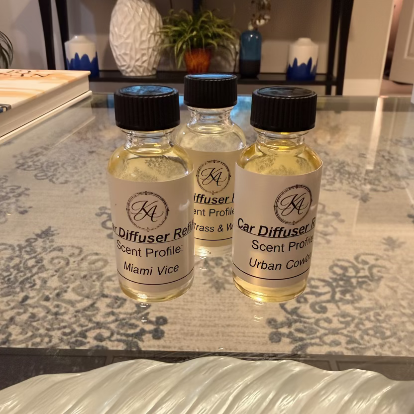 Car Diffuser Refill Bottles