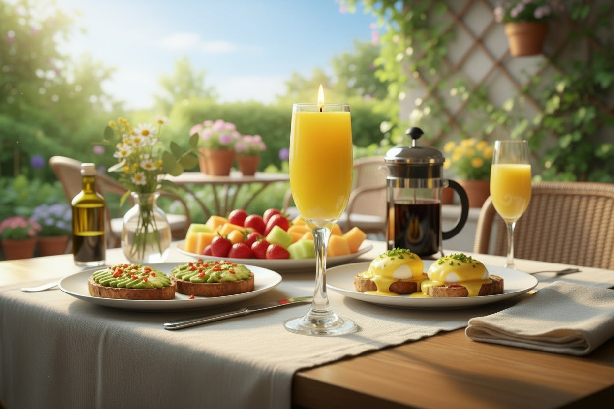 Blood Orange Mimosa Candle