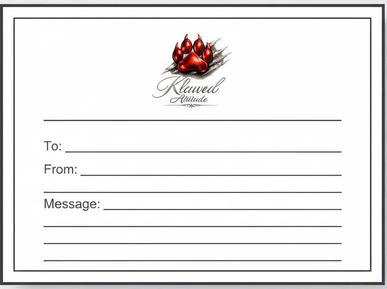 Custom Card / Message